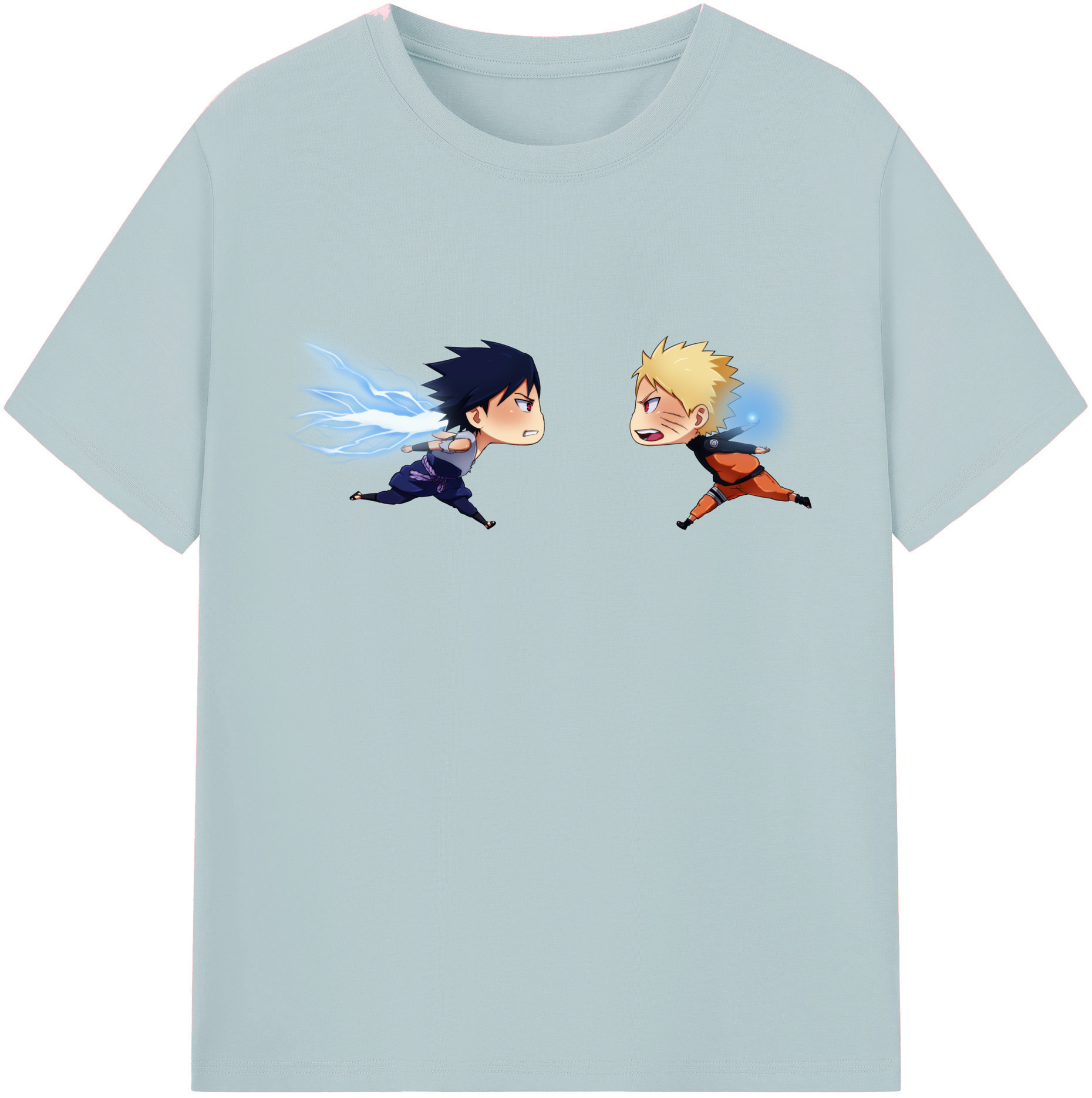（画像用） NARUTO -ナルト- うずまき ナルト Uzumaki Naruto 綿100％半袖Tシャツ（フロントプリント）